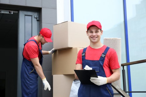 Complaint form and service review notes for a Man With Van Merton job