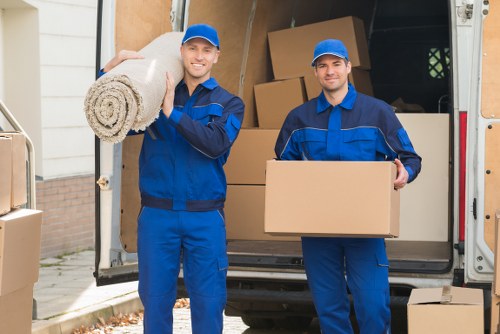 Local office movers managing a commercial move in Merton
