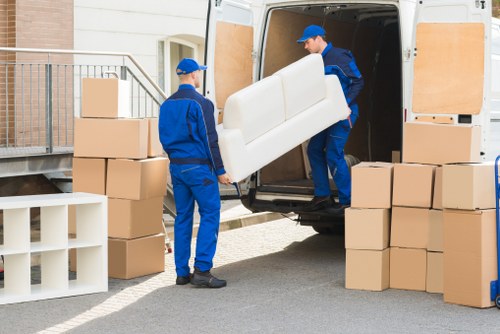 Removal van service for local moves in Merton