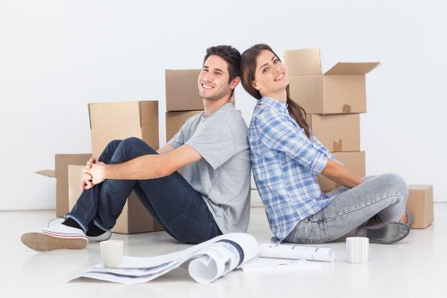 Local van service handling a small move in South Wimbledon