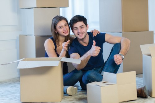 Professional packing and furniture handling during a Merton relocation