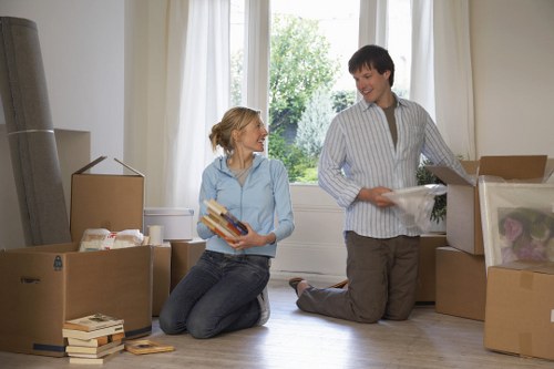 Removal team supporting a home or office move in Merton