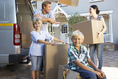 Packing and moving boxes for a local Merton move