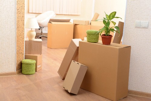 Apartment access and parking considerations for Merton home removals